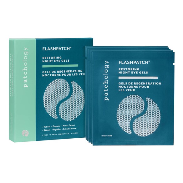 FlashPatch Restoring Night Eye Gels - Travel Size, PATCHOLOGY
