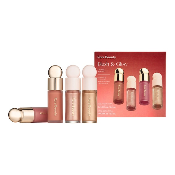 Blush & Glow 4-Piece Mini, Rare Beauty