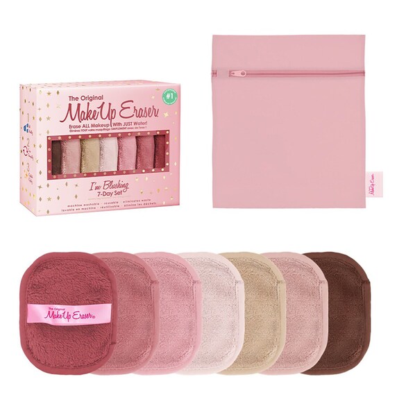 I'm Blushing 7-Day Set Reusable Makeup Remover for All Skin Types, Make Up Eraser