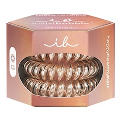 Original Premium Bronze Me Pretty Hair Scrunchies, Invisibobble