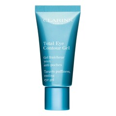Total Eye Contour Gel  - Targets puffiness, cooling eye gel, Clarins
