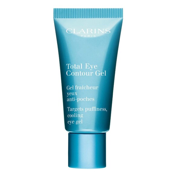 Total Eye Contour Gel  - Targets puffiness, cooling eye gel, CLARINS