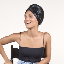 Pure silk turban - Hair Accessory
