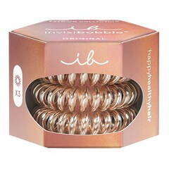 Original Premium Bronze Me Pretty Hair Scrunchies, INVISIBOBBLE