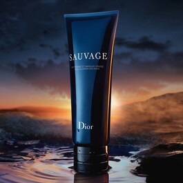 Sauvage Face Cleanser and Mask - 2-in-1 - Cleanses and Purifies