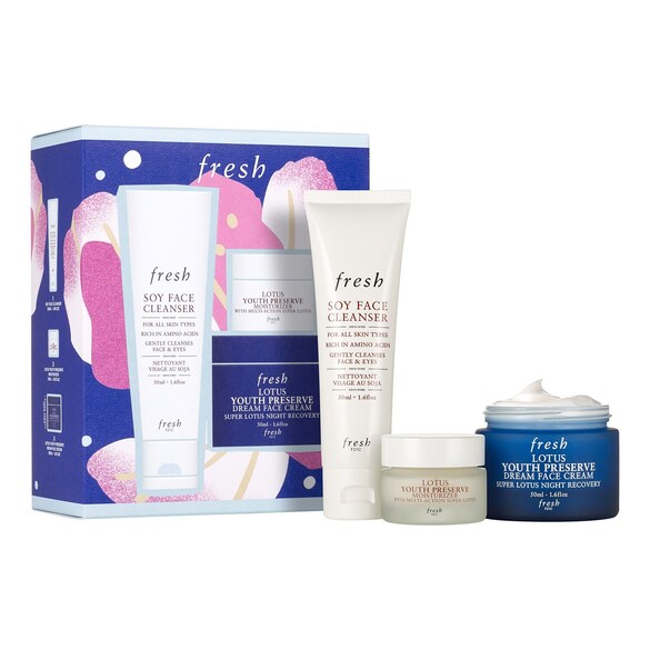 Lotus Day & Night Gift Set - Face care set, FRESH