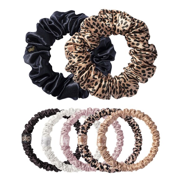 Pure Silk Scrunchies Pixie Hair Set, Slip