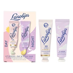 Lip Heroes Day & Night Duo - Φροντίδα Χειλιών, Lanolips