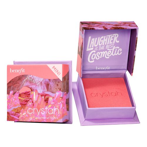 Benefit Cosmetics - Crystah WANDERful World Blush powder - travel size mini