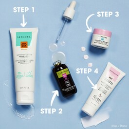 Smoothing cleanser exfoliates + radiance - Cleansing gel for face and neck