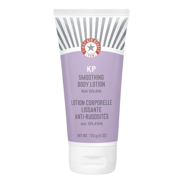 KP SMOOTHING BODY LOTION with 10% AHA, FIRST AID BEAUTY