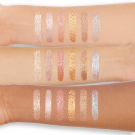 Peaches & Cream Crystal Whips Long-Wearing Shimmering Eye Shadow Veil
