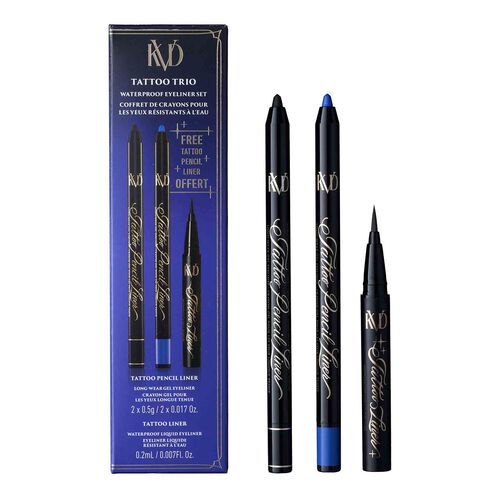 Kvd Beauty - Tattoo Trio Waterproof Eyeliner Set