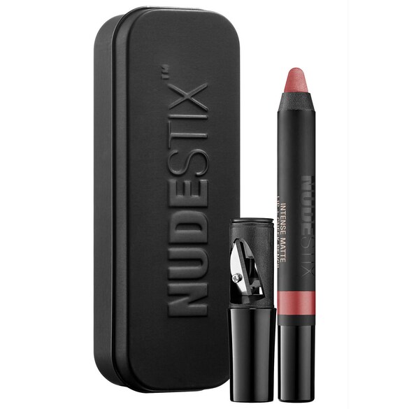 Intense Matte Lip + Cheek Pencil, Nudestix