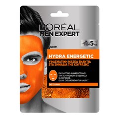 Men Expert - Hydra Energetic Tissue Mask Against Signs Of Fatigue, L'OREAL PARIS