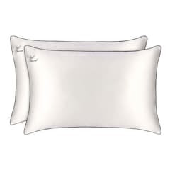 Pure Silk Queen Pillowcase Just Married, Slip