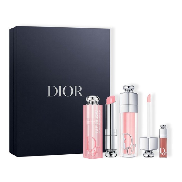 Dior Addict Set - Tinted Lip Balm and Plumping Gloss - 3 Products, DIOR