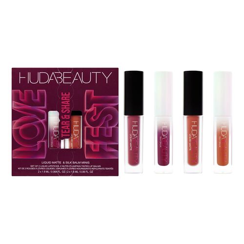 Huda Beauty - Lovefest Tear & Share - Lip Quad