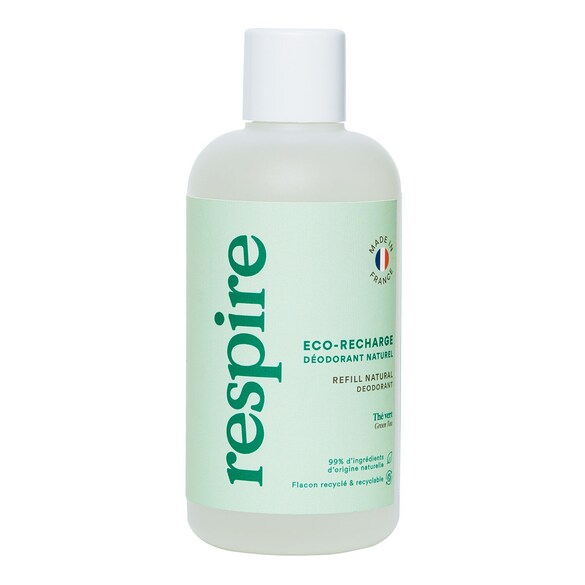 Natural Deodorant Eco-Refill - Green Tea, RESPIRE