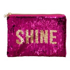 Holiday Vibes Sequin Makeup Bag - Travel makeup bag, SEPHORA COLLECTION