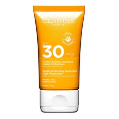 High Protection Youth Sun Care Cream - Spf 30, Clarins
