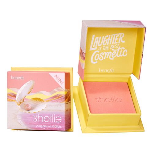 Benefit Cosmetics - Shellie WANDERful World Blush poudre - rose coquillage - format mini