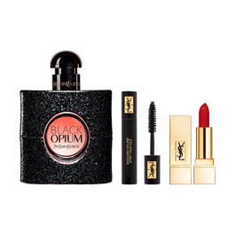 Black Opium Eau de Parfum and Makeup Icons Gift Set