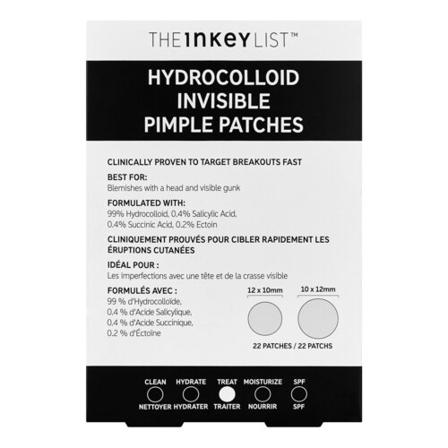 The Inkey List The Inkey List - Hydrocolloid Invisible Pimple Patches - Επιθέματα για τα σπυράκια