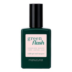Green Flash LED Nail Polish 15ml, MANUCURIST