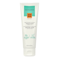 Smoothing cleanser exfoliates + radiance - Cleansing gel for face and neck, Sephora Collection