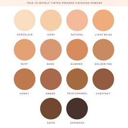 True to Myself Tinted Pressed Powder - Συμπιεσμένη πούδρα φινιρίσματος με χρώμα