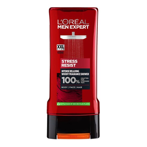 Men Expert - Stress Resist Relaxing Fragrance Shower Gel, L'oreal Paris