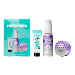 The POREfessional Try-Me Trio- Καθαριστικό λάδι, μάσκα αργύλου & Primer, Benefit Cosmetics