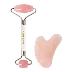 Rose Quartz Facial Workout Set, SKIN GYM