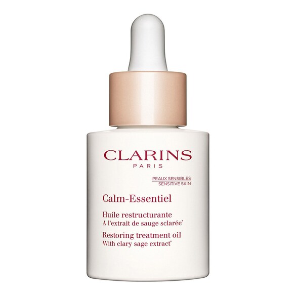 Calm-Essentiel Restoring treatment oil With clary sage extract*, CLARINS