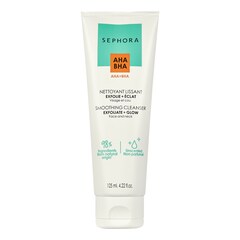 Smoothing cleanser exfoliates + radiance - Cleansing gel for face and neck, Sephora Collection