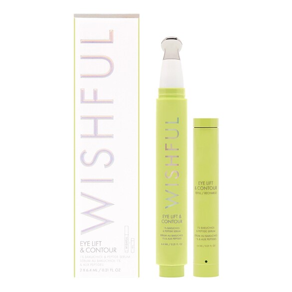 Eye Lift & Contour 1% Bakuchiol & Peptide Serum - Eye serum, WISHFUL