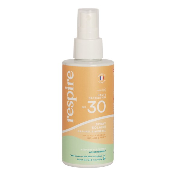 Natural & Mineral Sun Spray SPF 30, Respire