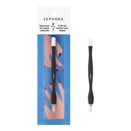 2-in-1 cuticle pusher and nipper