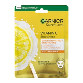 Garnier Υφασμάτινη Μάσκα Βιταμίνη C για Λάμψη και Ενυδάτωση 28g image