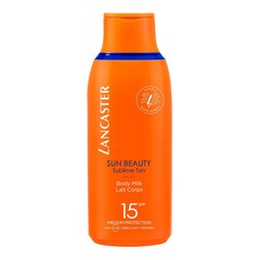 SUN BEAUTY - Body Milk SPF15 250ml, LANCASTER