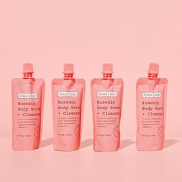 Rosehip Body Scrub & Cleanser - Body care mini size