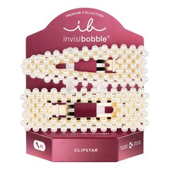 CLIPSTAR PREMIUM Just Pearlfect - Κλιπς μαλλιών, Invisibobble