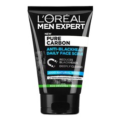 Men Expert - Pure Carbon Anti-Blackhead Daily Face Scrub, L'OREAL PARIS