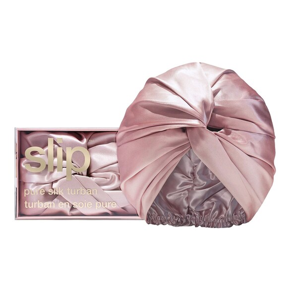 Pure silk turban - Hair Accessory, Slip