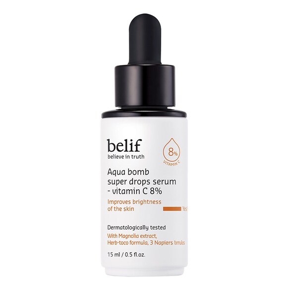 Aqua Bomb Super Drops Serum - Vitamin C 8% Serum, BELIF