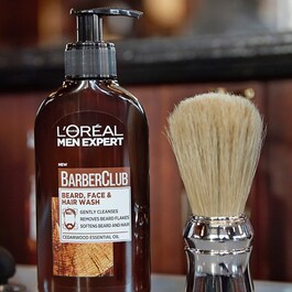 Barber Club - Καθαρισμοσ 3 Σε 1, Για Προσωπο, Μουσια, Μαλλια