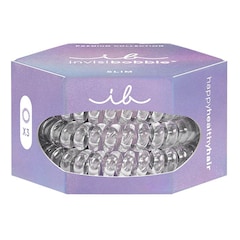 Slim Premium Crystal Clear Hair Scrunchies, Invisibobble