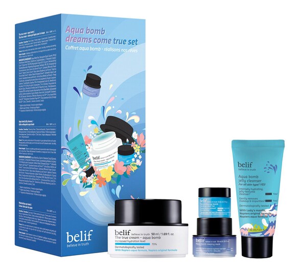 Aqua Bomb Dreams Come True Set - Face Care Set, Belif