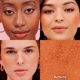 Butterfly WANDERful World Blush πούδρα χρυσό πορτοκαλί ρουζ 